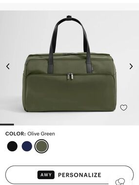 New AWAY Garment Duffle